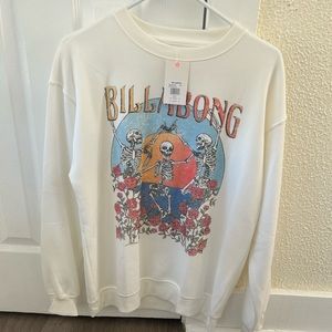 NWT White crewneck